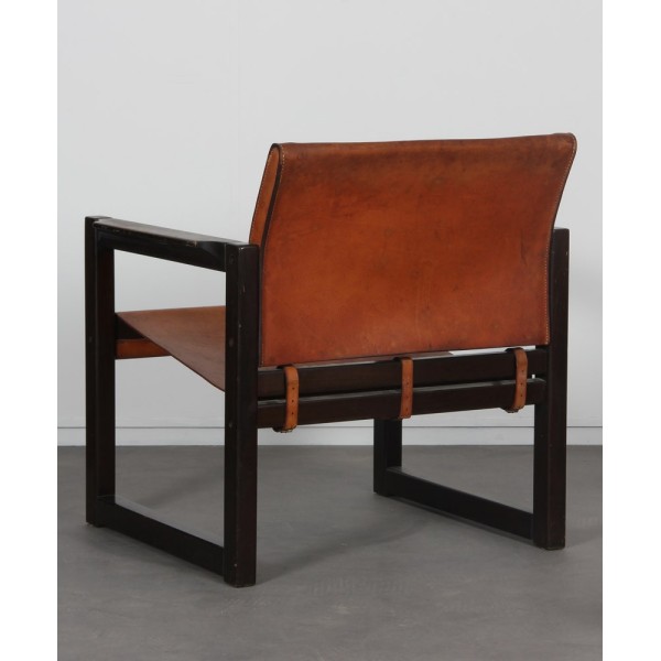 Leather armchair by Mobring for Ikea, Diana model, 1970 - Scandinavian design