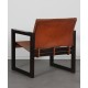 Leather armchair by Mobring for Ikea, Diana model, 1970 - Scandinavian design