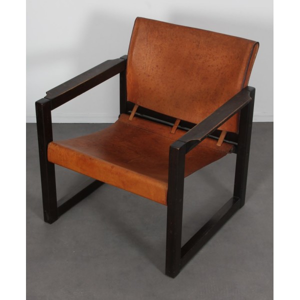 Leather armchair by Mobring for Ikea, Diana model, 1970 - Scandinavian design