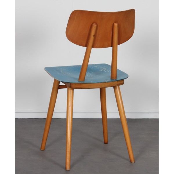Suite de 4 chaises vintage éditées par Ton, 1960 - Design d'Europe de l'Est
