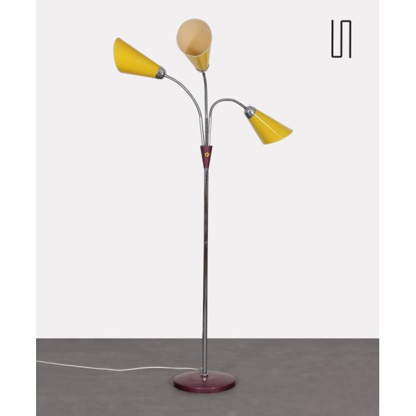 Lampadaire vintage en métal édité par Lidokov, vers 1960 - Design d'Europe de l'Est