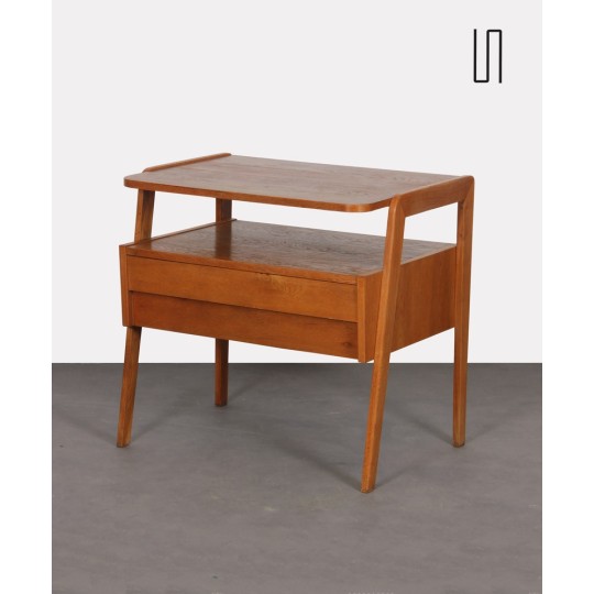 Rangement vintage en chêne provenant de République tchèque, 1960