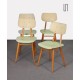 Suite de 4 chaises vintage en bois, éditées par Ton, 1960 - Design d'Europe de l'Est