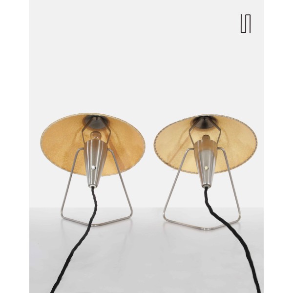 Paire de lampes tchèques par Helena Frantova pour Okolo - Design d'Europe de l'Est