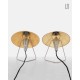 Pair of Czech lamps by Helena Frantova for Okolo, 1953 - Eastern Europe design