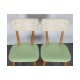 Pair of vintage wooden chairs for the manufacturer Ton, 1960s - Eastern Europe design