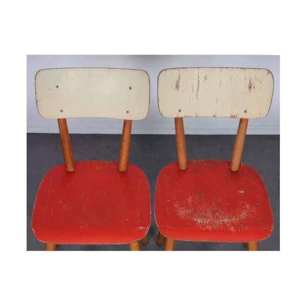 Paire de chaises vintage pour l'éditeur Ton, 1960 - Design d'Europe de l'Est