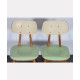 Pair of green chairs for Ton, 1960s - Eastern Europe design