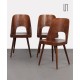 Suite de 3 chaises vintage par Oswald Haerdtl pour Ton, 1960 - Design d'Europe de l'Est