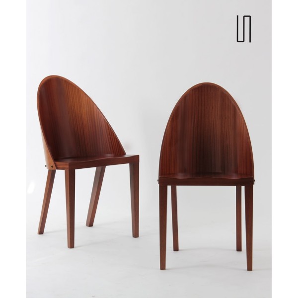 Pair of Royalton chairs by Philippe Starck for Driade, 1988