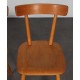 Suite de 3 chaises vintage éditée par Ton, 1960 - Design d'Europe de l'Est