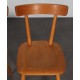 Suite of 3 vintage chairs edited by Ton, 1960s - Eastern Europe design