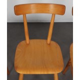 Set of 3 vintage chairs edited by Ton, 1960s