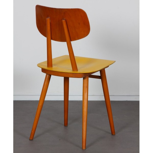 Wooden chair, Czech production by Ton, 1960s - Eastern Europe design