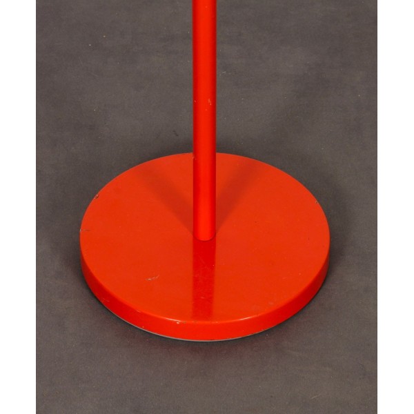 Orange floor lamp in metal edited by Napako, circa 1970 - Eastern Europe design