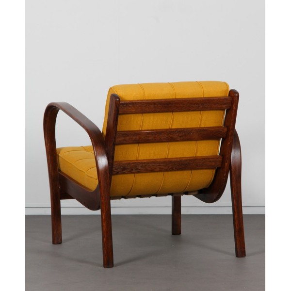 Pair of vintage armchairs by Kropacek and Kozelka, 1944 - Eastern Europe design