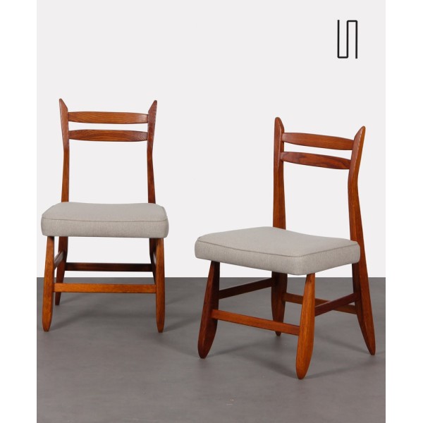 Pair of chairs by Guillerme and Chambron for Votre Maison, 1960s - French design