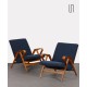 Pair of vintage wooden armchairs for Tatra Nabytok, 1960s - Eastern Europe design