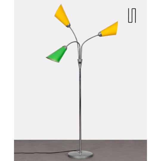 Vintage floor lamp produced by Lidokov in the 1960s