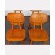 Set of 4 wooden chairs produced by Ton, 1960s - Eastern Europe design