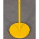 Yellow floor lamp by Josef Hurka for Napako, 1970s - Eastern Europe design