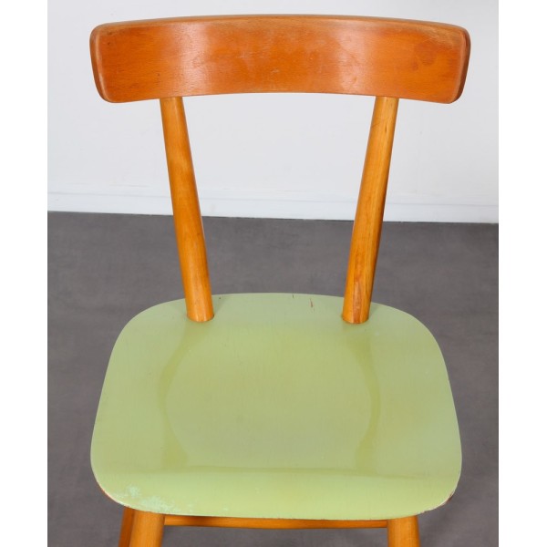 Paire de chaises vintage en bois par Ton, 1960 - Design d'Europe de l'Est