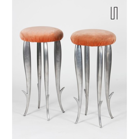 Pair of Royalton stools by Philippe Starck for XO, 1988