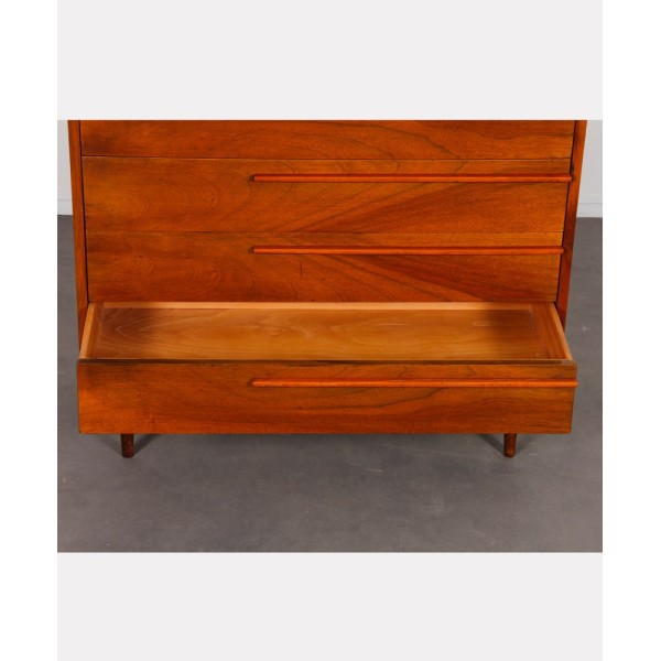 Small vintage wooden chest of drawers by UP Zavody circa 1960 - Eastern Europe design