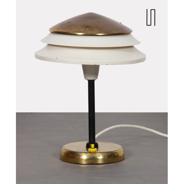 Lampe vintage en métal éditée par Zukov, 1950 - Design d'Europe de l'Est