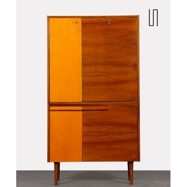 Vintage wood storage unit by UP Zavody, 1960s - Eastern Europe design