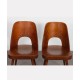 Suite de 4 chaises en bois par Oswald Haerdtl pour Ton, 1960 - Design d'Europe de l'Est