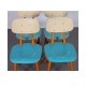 Set of 4 vintage chairs produced by Ton, 1960s - Eastern Europe design