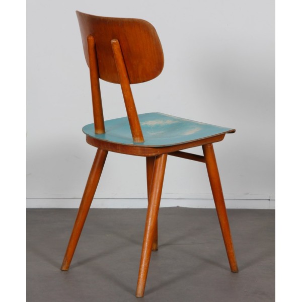 Suite de 4 chaises vintage éditées par Ton, 1960 - Design d'Europe de l'Est