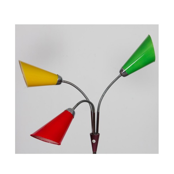 Lampadaire vintage en métal édité par Lidokov, vers 1960 - Design d'Europe de l'Est