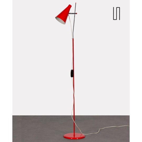 Metal floor lamp by Josef Hurka for Lidokov, 1960s - Eastern Europe design