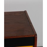 Yellow and black chest of drawers, model U-453, by Jiri Jiroutek, 1960s