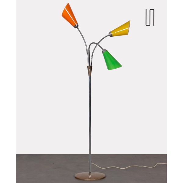 Lampadaire vintage en métal édité par Lidokov, vers 1960 - Design d'Europe de l'Est