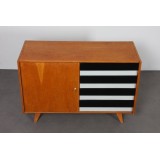 Vintage oak chest of drawers by Jiri Jiroutek, model U458, 1960s