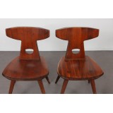 Set of 6 chairs by Jacob Kielland-Brandt for I. Christiansen, 1960s