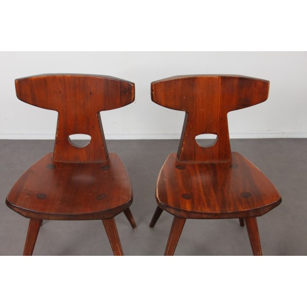 Suite de 6 chaises par Jacob Kielland-Brandt pour I. Christiansen, 1960 - Design Scandinave