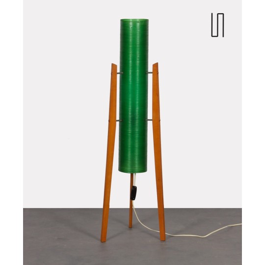 Fiberglass floor lamp produced by Novoplast, 1970s