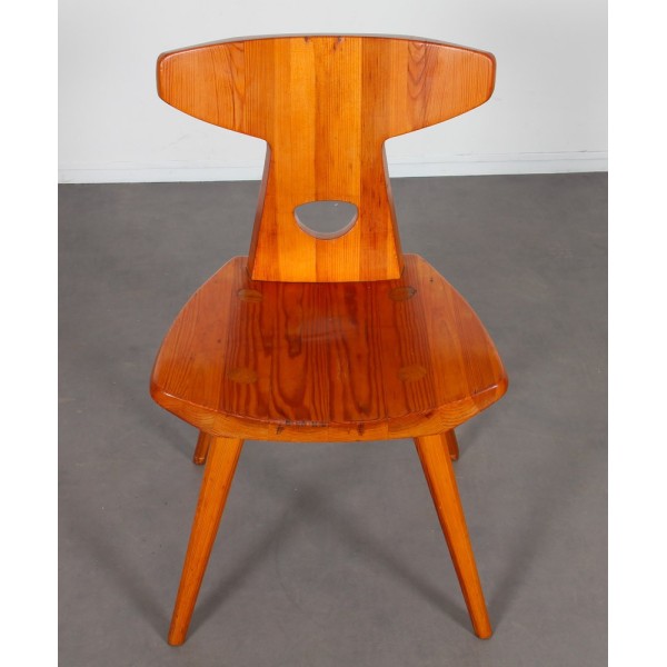 3 pine chairs by Jacob Kielland-Brandt for I. Christiansen, 1960s - Scandinavian design