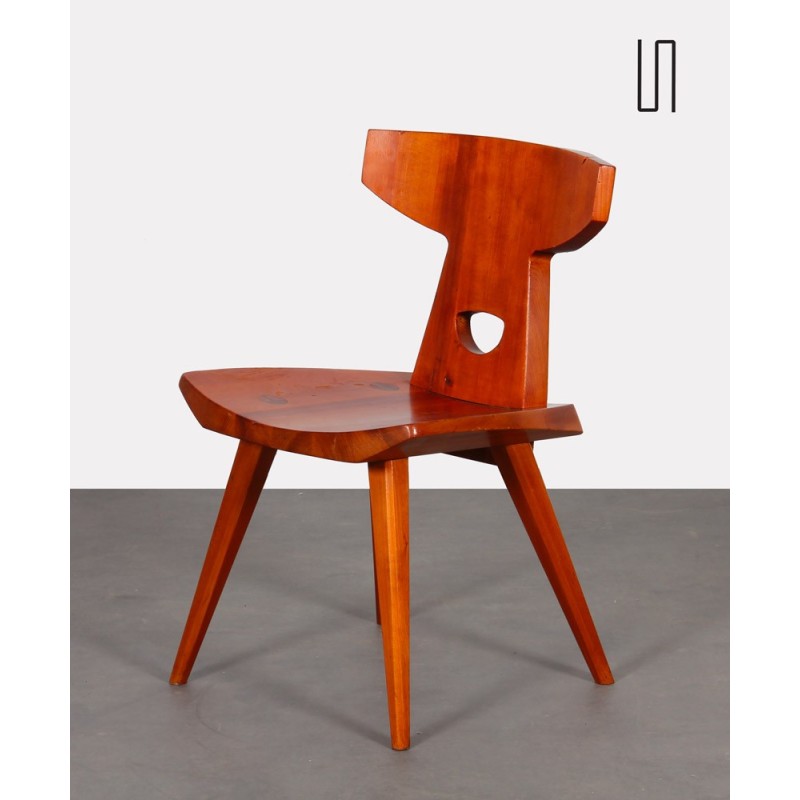 Pine chair by Jacob Kielland-Brandt for I. Christiansen, 1960s