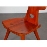 Pine chair by Jacob Kielland-Brandt for I. Christiansen, 1960s
