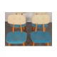 Suite de 4 chaises vintage éditées par Ton, 1960 - Design d'Europe de l'Est