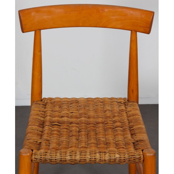 Chaise vintage en bois éditée par Krasna Jizba, 1960 - Design d'Europe de l'Est