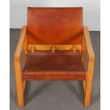 Vintage leather armchair by Mobring for Ikea, Diana model, 1970s
