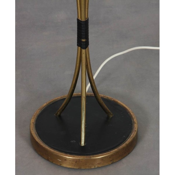 Vintage metal floor lamp, Czech manufacture, 1965 - Eastern Europe design