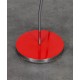 Red metal table lamp by Josef Hurka for Lidokov, 1960s - Eastern Europe design