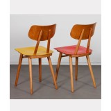 Pair of vintage colored chairs, 1960s